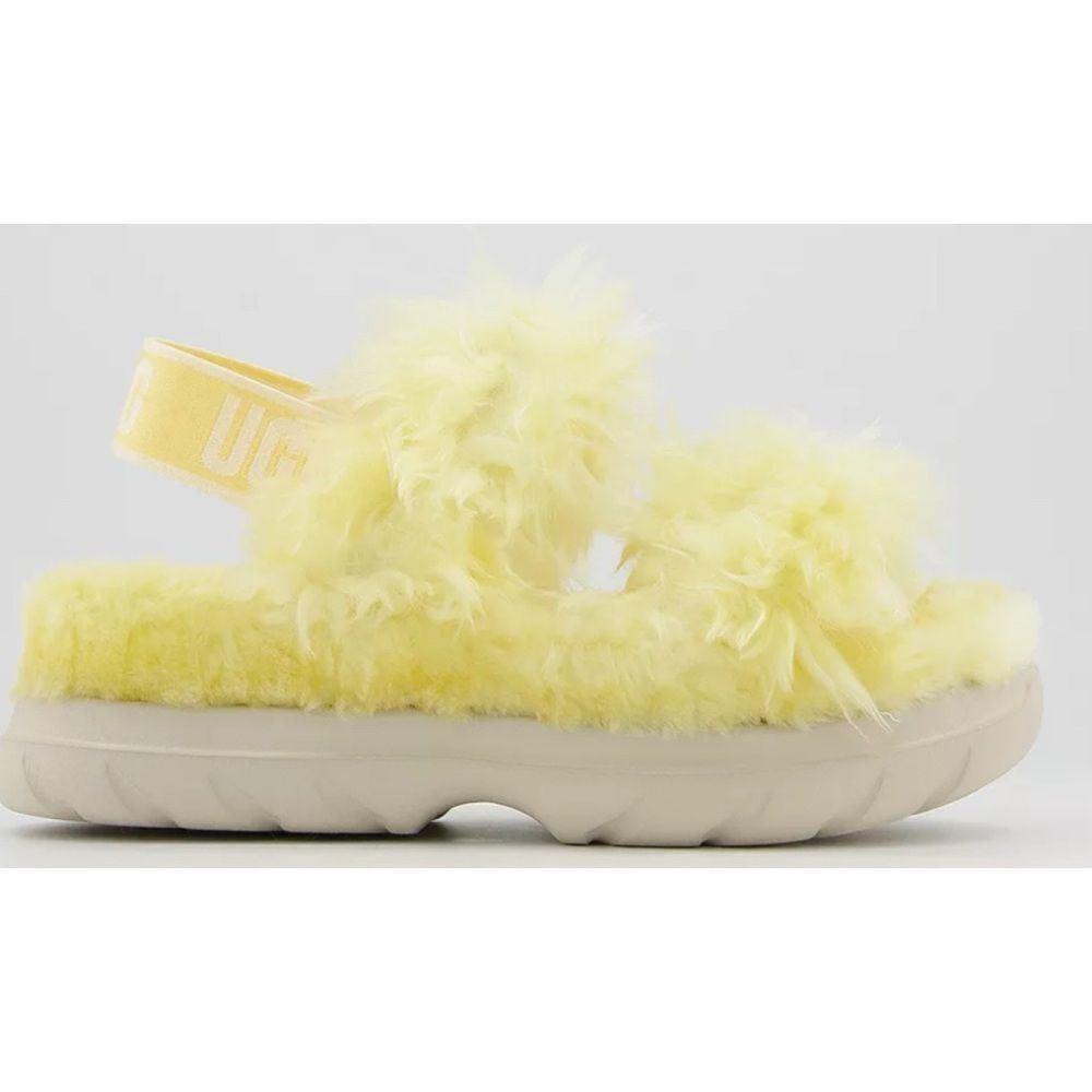 UGG Flutt Sugar sandals in YELLOW Size 7 / New No Box - Picture 5 of 9